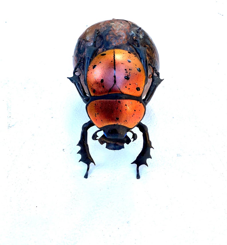 Small Dung Beetle Sculpture – Sean Goddard Insects